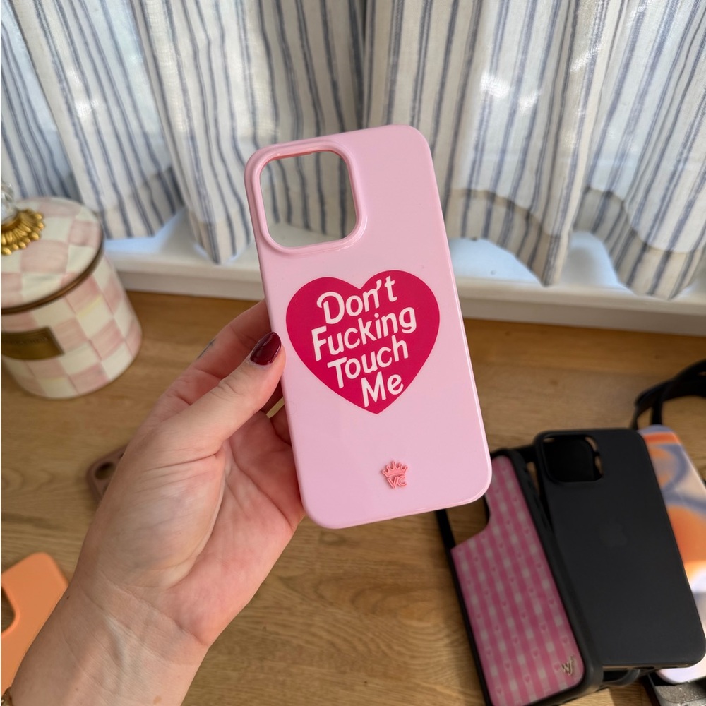 Velvet Caviar - Don’t F*****g Touch Me - iPhone 15 Pro Max